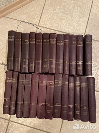 Собрание сочинений В.И.Ленина 25 томов