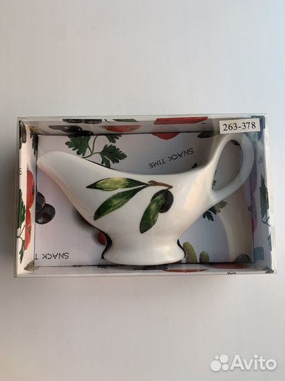 Соусник фарфор новый