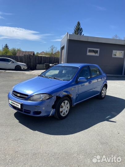 Chevrolet Lacetti 1.6 МТ, 2008, битый, 230 000 км
