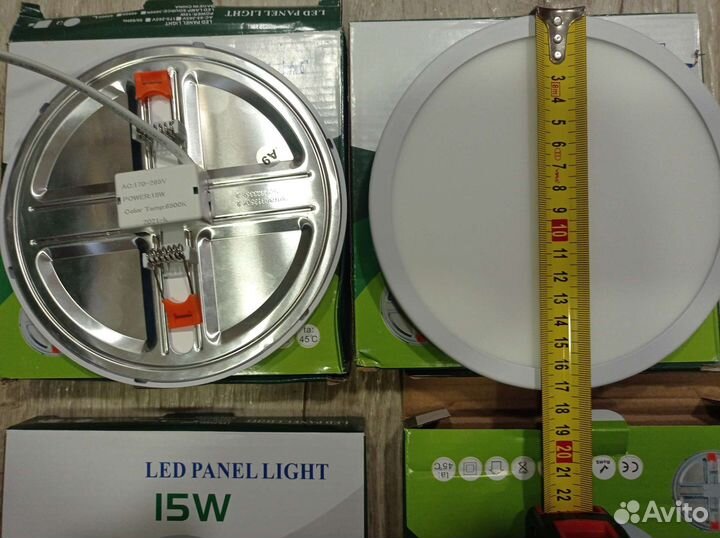 Светильник потолочный led 15 watt 6500k