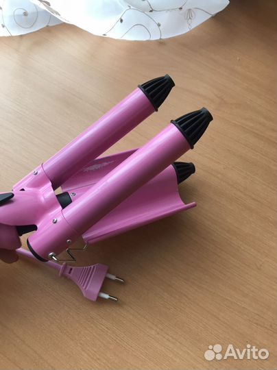 Плойка тройная для волос