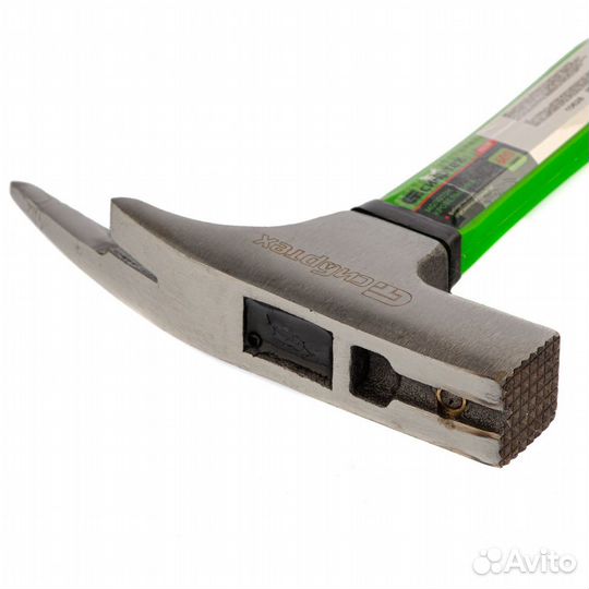 Молоток кровельщика, 600 г, фибергласовая обрезине