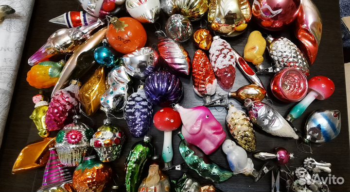 Ёлочные игрушки СССР