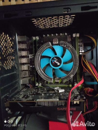 Материнская плата 2011+ Озу+ проц