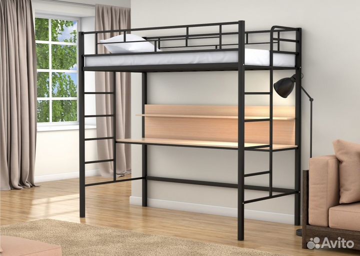 Детская кровать чердак