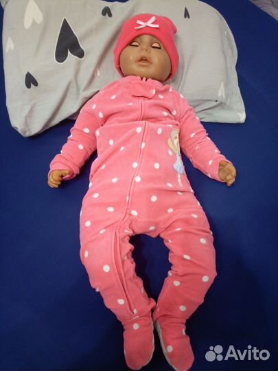 Кукла как реборн годов СССР. 67см