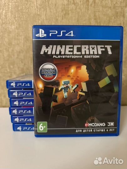 Minecraft ps4 диск