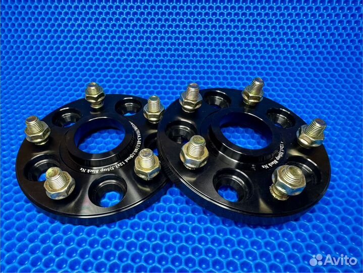 Адаптеры 5х108-5х114.3 15мм 12*1.5 черные