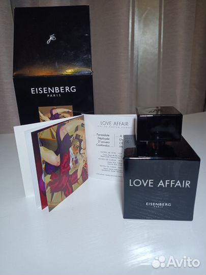 Парфюм мужской духи eisenberg love affair ориг