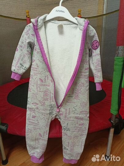 Комбинезон утепленный 86 для девочки
