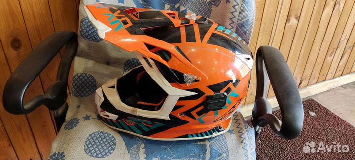 Шлем кроссовый бу