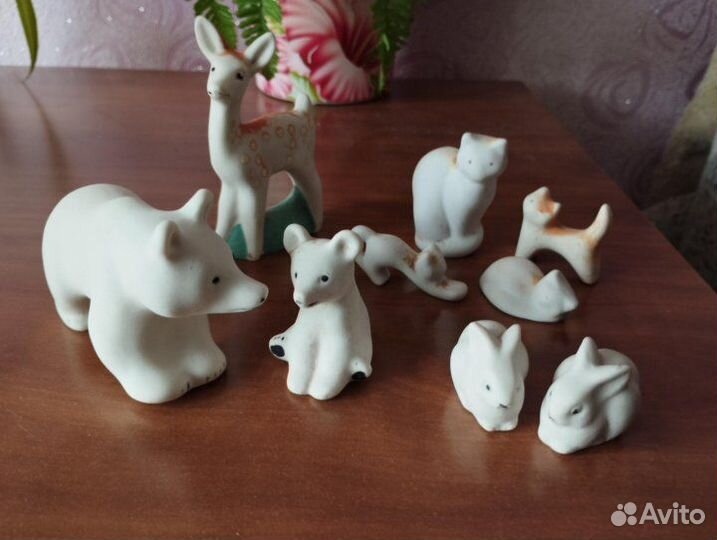 Статуэтки фарфор Турыгино