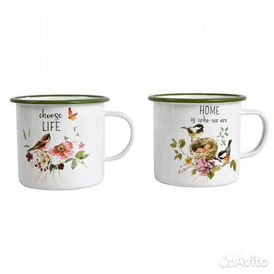 Таз эмалированный под ретро винтаж