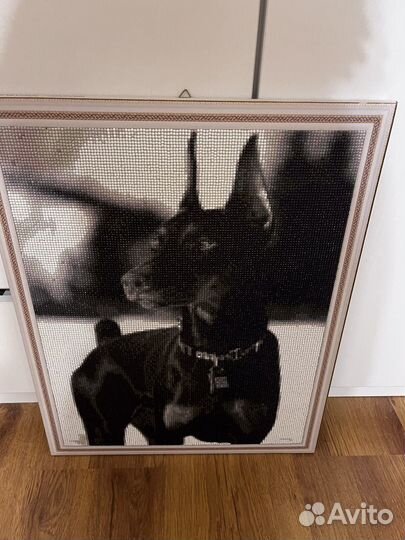 Готовая алмазная мозаика