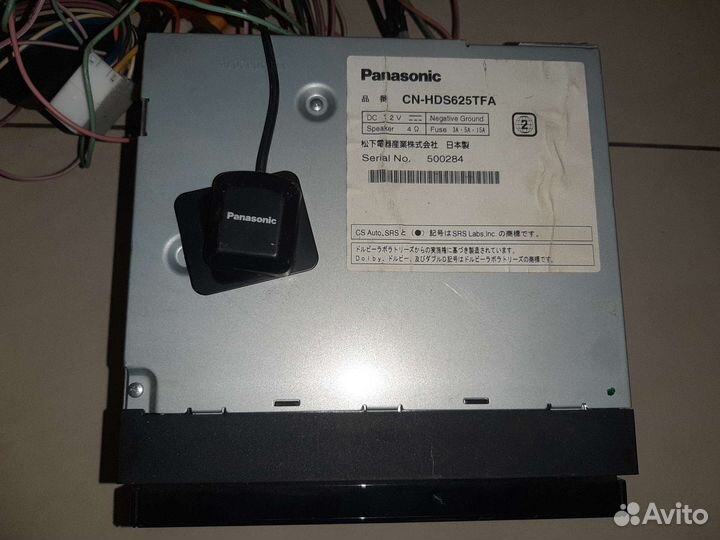Магнитола Panasonic Strada CN-hds625d