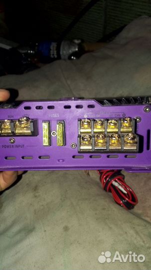 Сабвуфер и усилитель бу