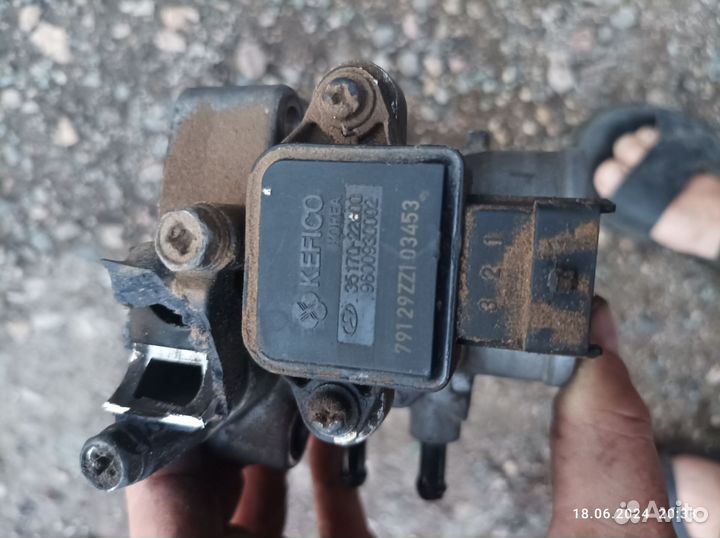 Дроссельная заслонка Kia Hyundai 35170-22600