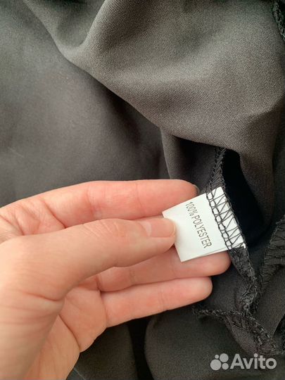 Платье черное М