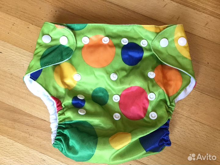 Многоразовый подгузник Mum's era новый 2 вкл