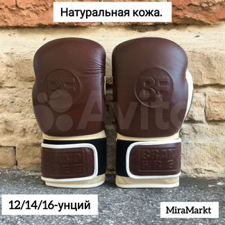 Боксерские перчатки Brand Free 12,14,16 oz кожа