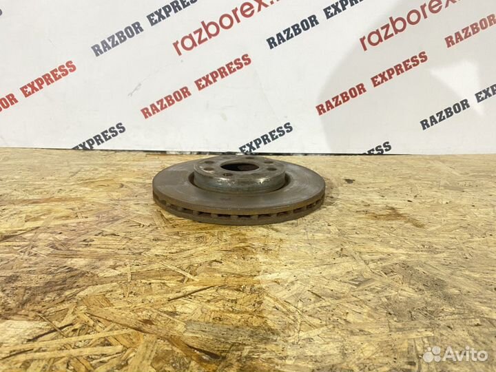 Диск тормозной передний вентилируемый Opel Corsa D