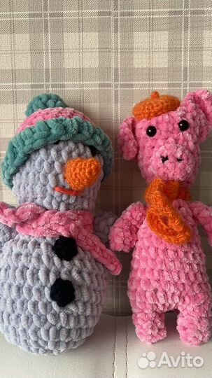 Вязанная игрушка