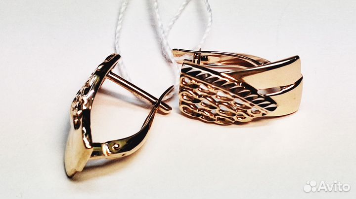 Золотые серьги