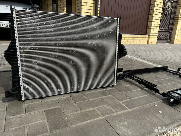 Кассета радиаторов в сборе porsche cayenne 958