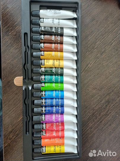 Масляные краски pebeo studio 18 шт