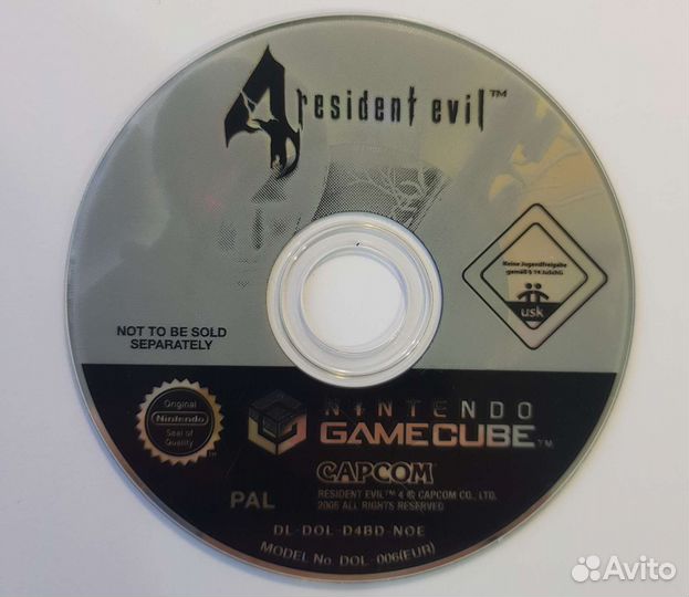 Nintendo Gamecube Resident Evil 4 (Bonus Disc)