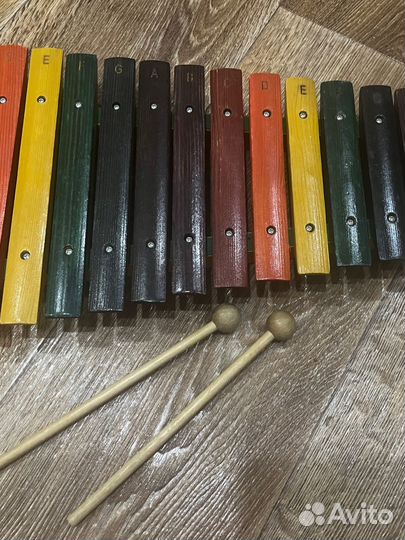 Ксилофон деревянный