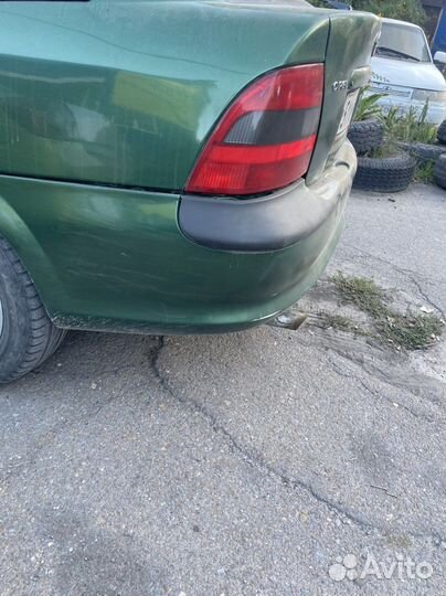 Задний бампер опель вектра б