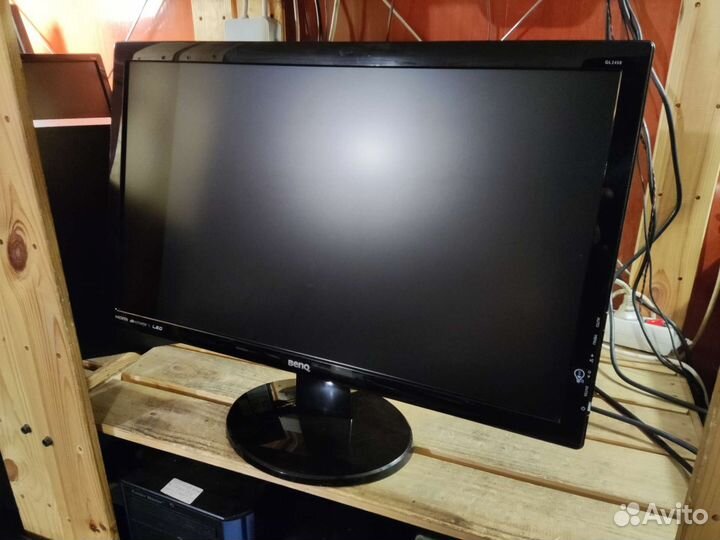 25 ЖК мониторов 24 дюйма benq gl2450hm/hdmi/2м.с