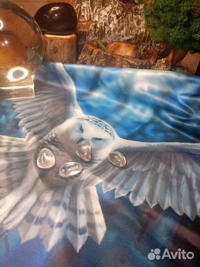 Лот горный хрусталь натуральный природный