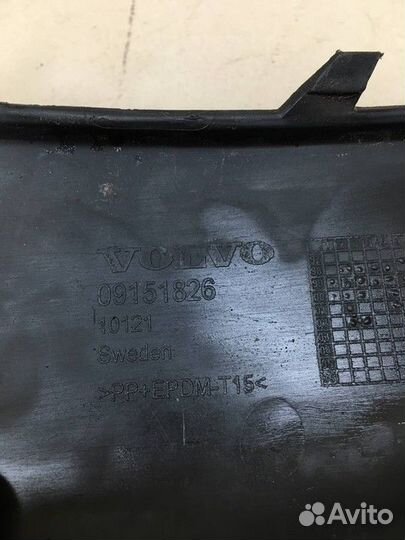 Накладка бампера правая Volvo S80