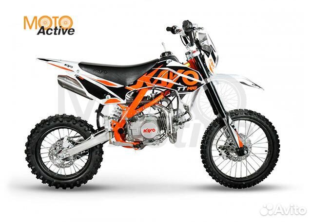 Питбайк kayo basic TT140 17/14 KRZ 2023 кикстартер