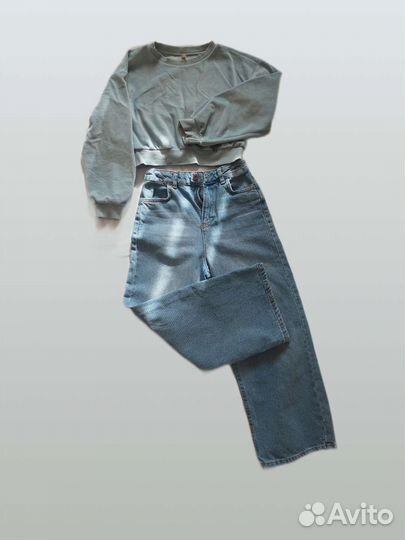 Одежда для девочки пакетом 140-146