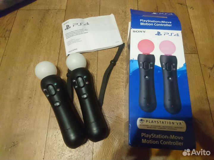 Playstation move v2 ps4 комплект