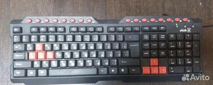 Игровая клавиатура проводная Б\У