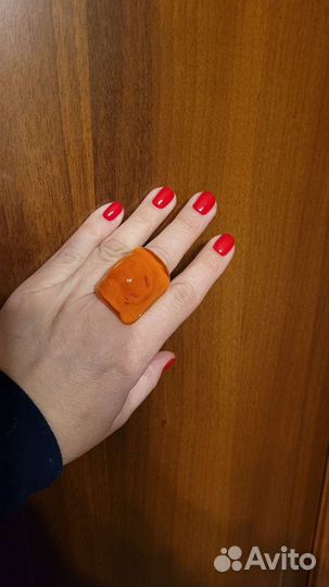 Муранское стекло (кольцо и пуссеты)