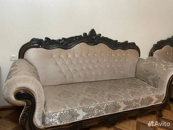 Диван и 2 кресла