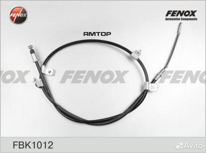 Fenox FBK1012 Трос стояночного тормоза Fenox FBK10