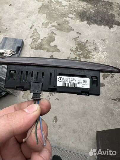 Дисплей парктроника mercedes w204 w207 w212