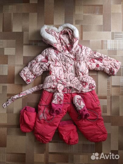 Зимний комбинезон Шалуны, 74