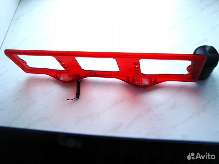 Рамка номерного знака на тягач, полуприцеп, прицеп