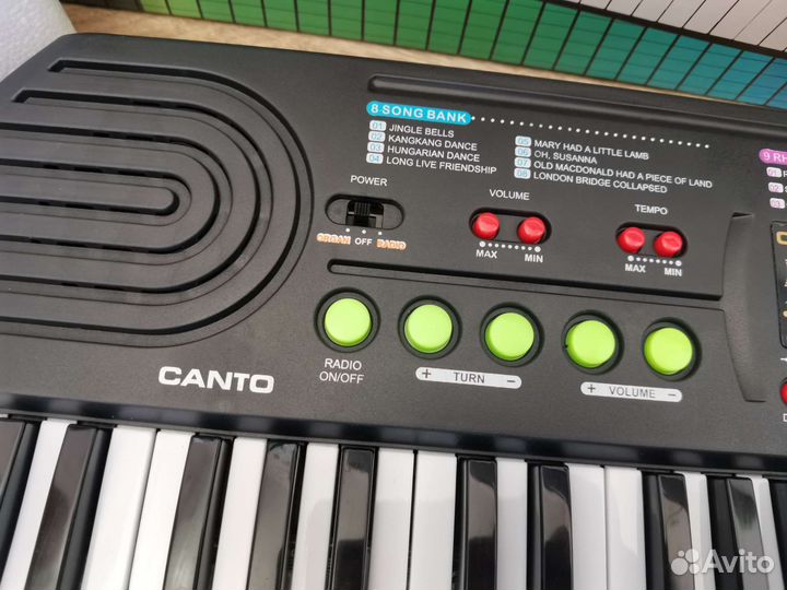 Детское пианино, синтезатор