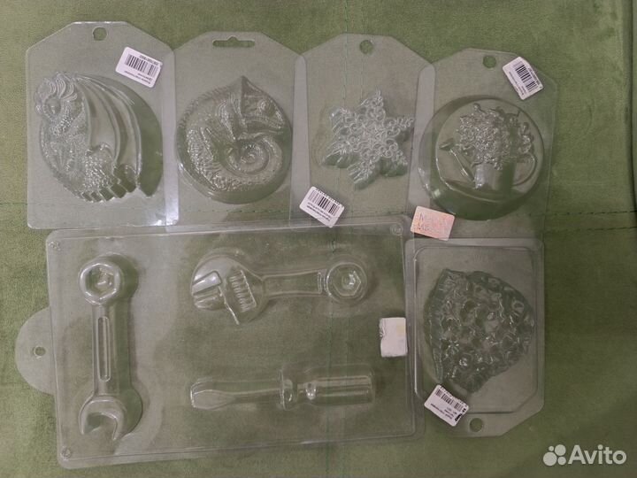 Формы для мыла пластиковые