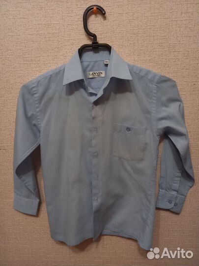 Рубашка для мальчика размер 116-122 6-7лет