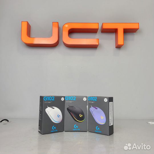 Мышь logitech G102 lightsync (Новая)