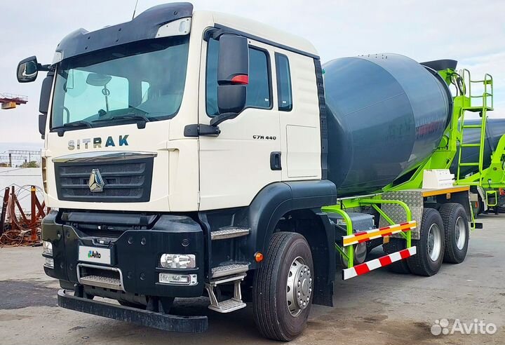 Автобетоносмеситель SITRAK C7H, 2023